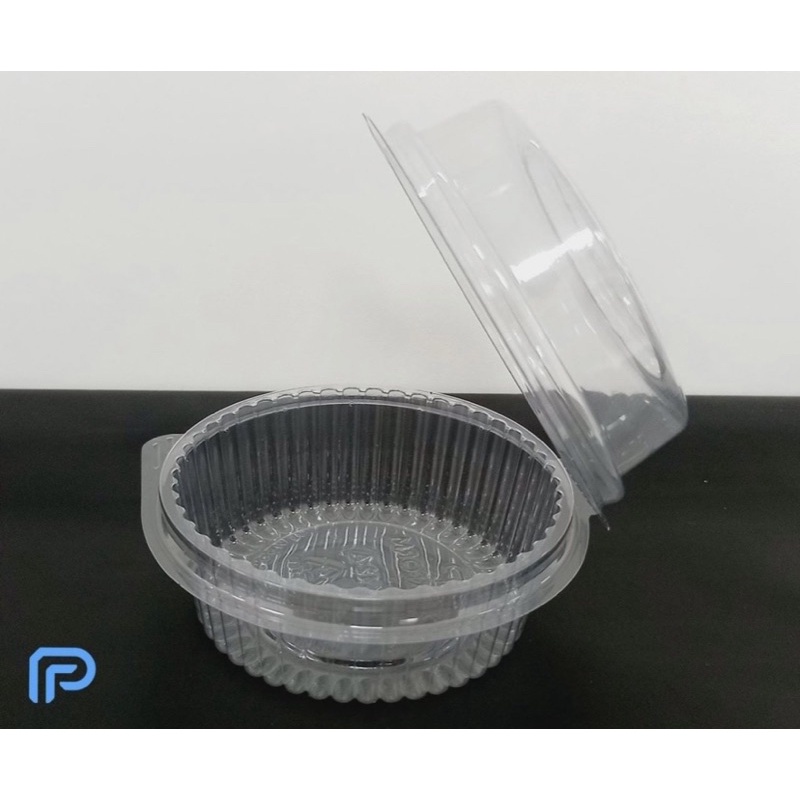 Embalagem plástica Packform PF-640 c/ 300 pote articulado Bolo Doce ...
