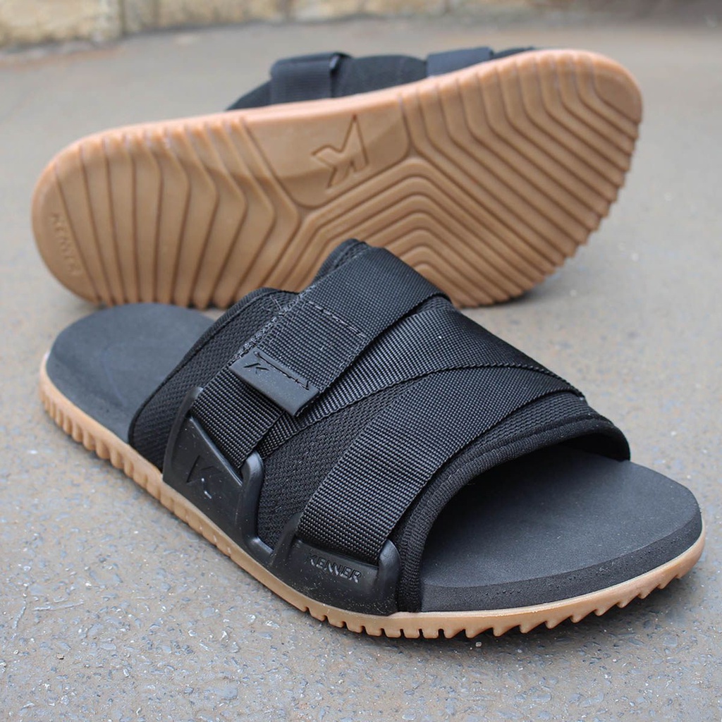 Sandália Chinelo Kenner Original HYP3R-Z Preto Marrom DXF 03