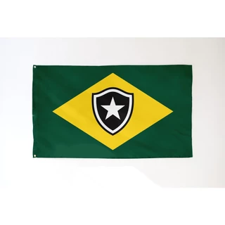 Bandeira Botafogo Dupla Face 145x85 Cm Brasil Oxford Tecido