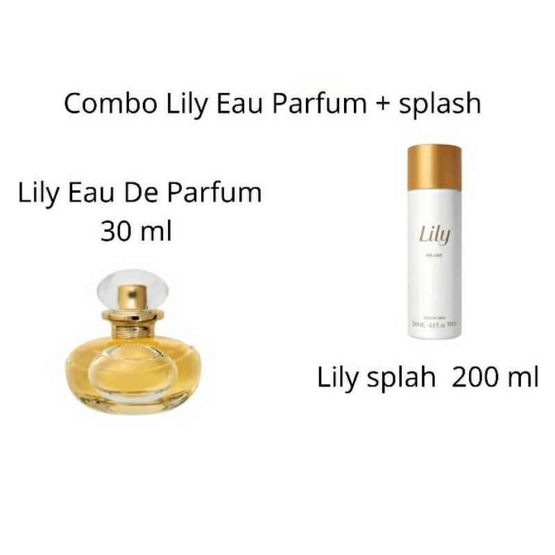 Splash Desodorante Colônia Lily 200ml