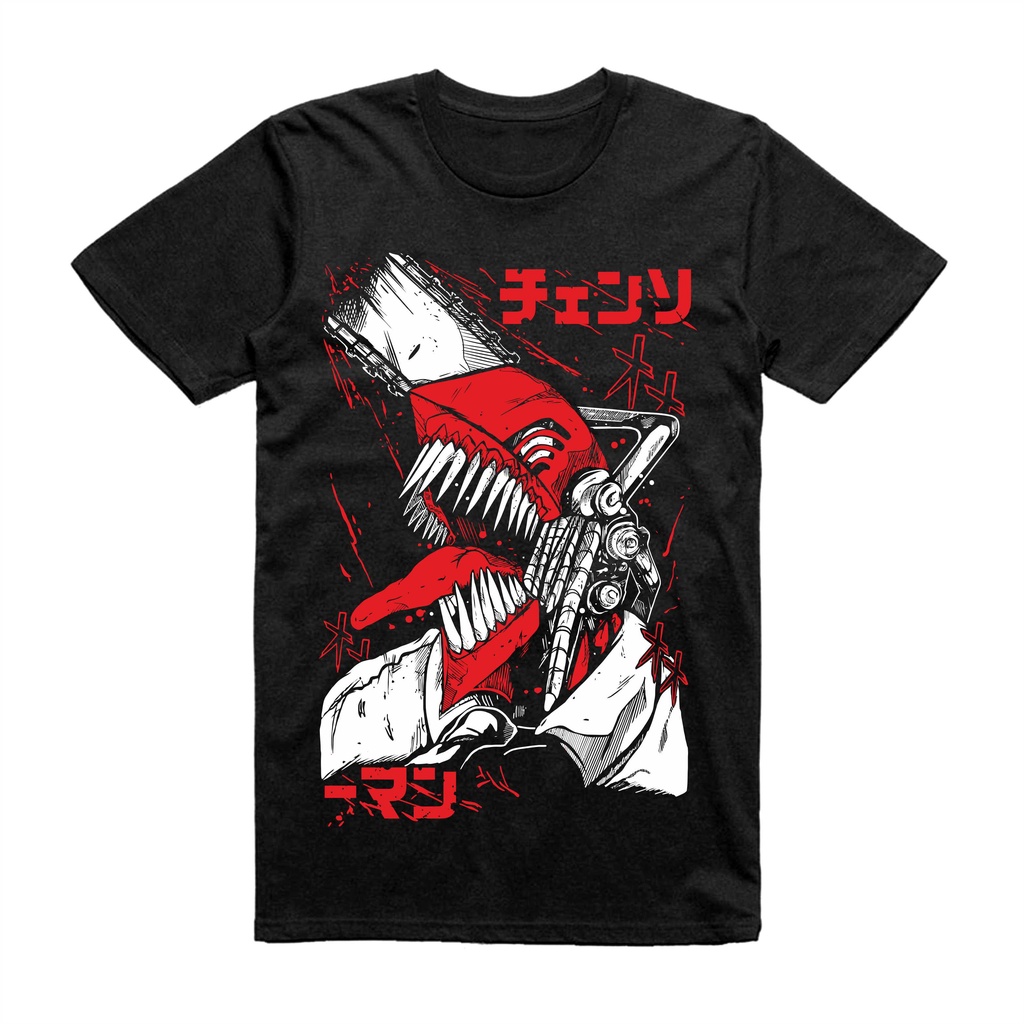Camiseta masculina motosserra homem pochita camiseta casual anime manga  curta camisetas Makima estampa camiseta manga, , XXG com o Melhor Preço é  no Zoom