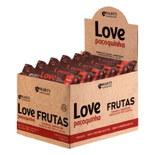 Barra de Frutas Love Paçoquinha Hart