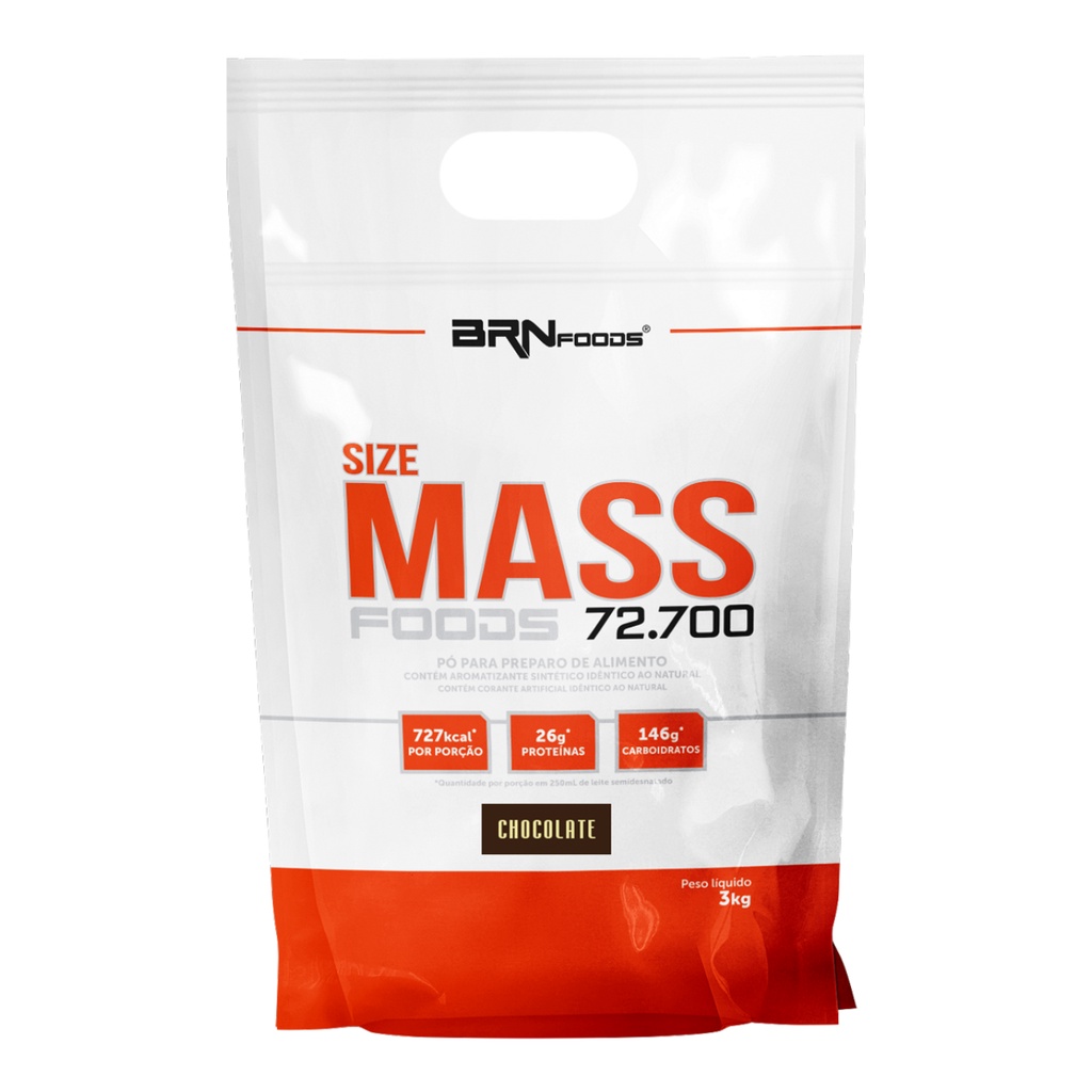 Size Mass Foods 72.700 3kg – BRNFOODS