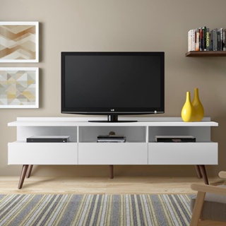 Rack para TV até 65 Polegadas Madesa Londres com Pés Retro