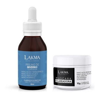 Kit Lakma Peeling de Inverno Clareador 50ml + Máscara Clareadora 10g