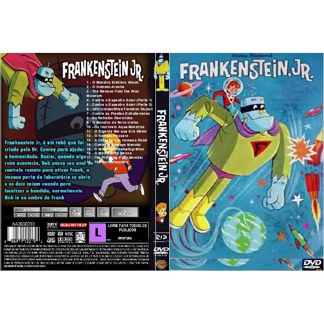 dvd frankenstein jr completo | Shopee Brasil