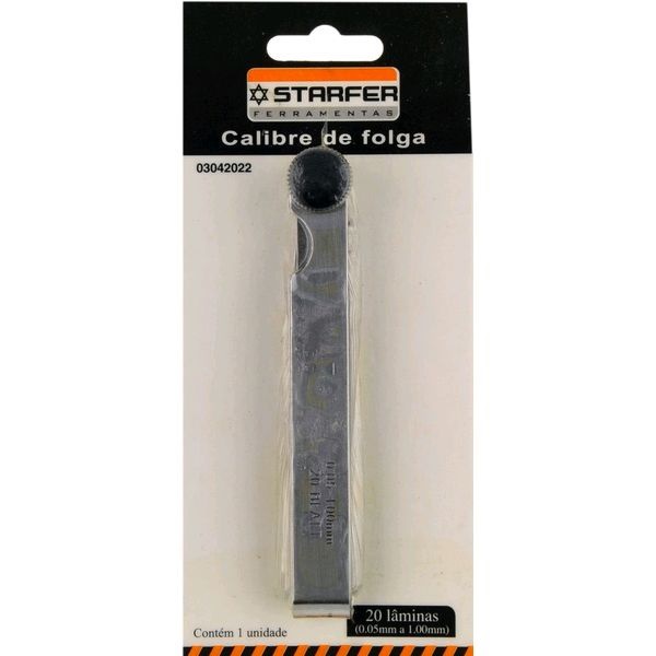 Calibre de Folga E Velas 20 Filete - STARFER 03042022
