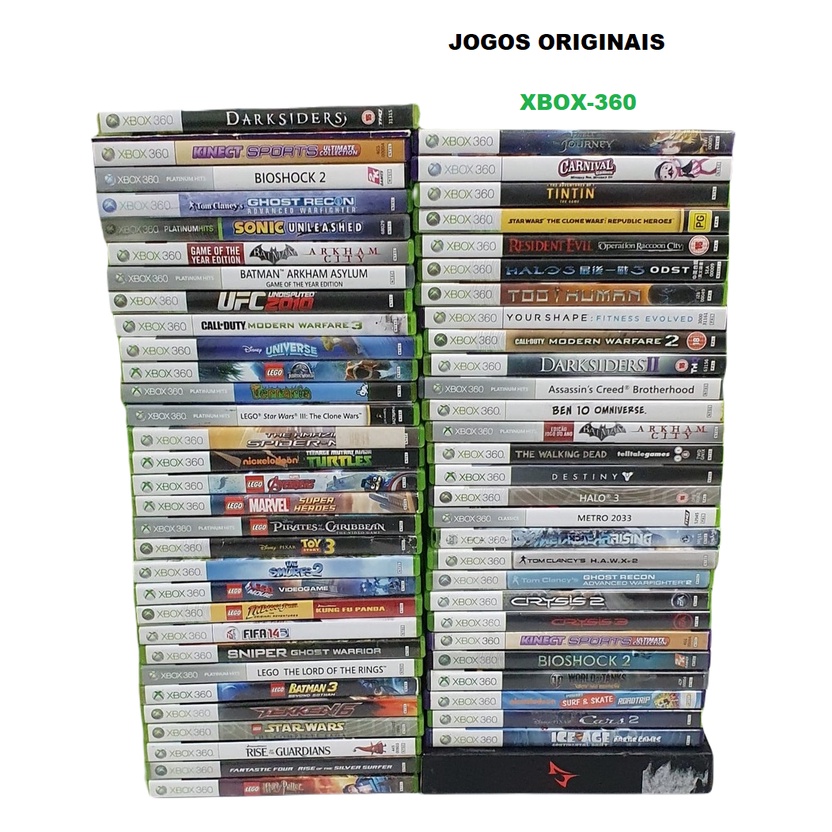Jogos de Xbox 360 Originais em Mídia Física - Vários Títulos