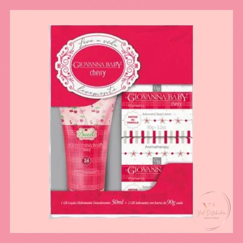 Kit Giovanna Baby Eterno Encanto Cherry
