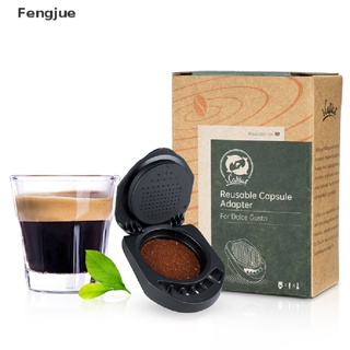 Fengjue Adaptador De Cápsula Reutilizável Para Dolce Gusto Conversor De Café Compatível Com Genio BR