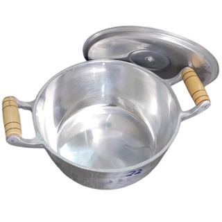 Panela de alumínio batido nº22 Caçarola de alumínio fundido 2,5l Panela média panela para brigadeiro