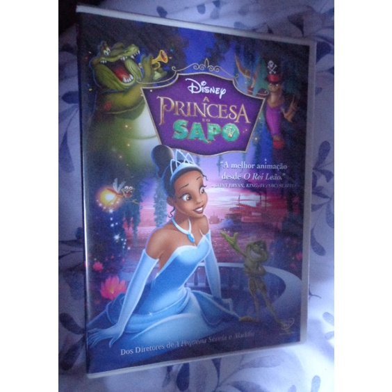 a princesa e o sapo Disney dvd novo lacrado | Shopee Brasil