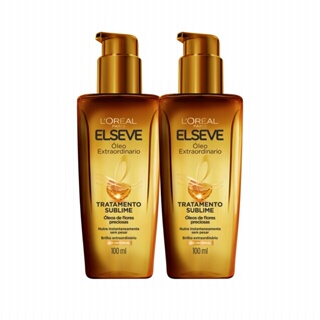 Kit 2 Óleos Extraordinarios para Cabelos Elseve Loreal Paris, 100ml