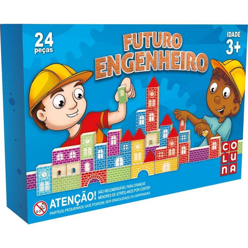 Bloco De Montar Construção Jogo Blokito Brinquedo Pedagógico