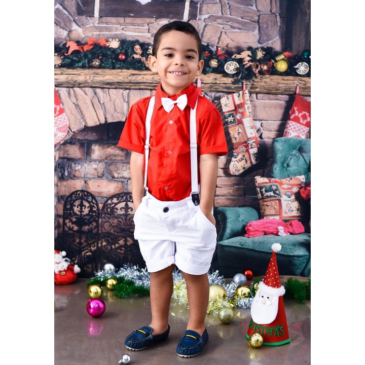 Roupa best sale natal infantil