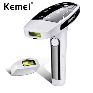 Máquina De Depilação A Laser Kemei Lady Depiladora Permanente Sem Dor Corporal Barbeador Elétrico KM-6812