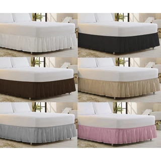 Saia para Cama Box Queen ( Ajustável ) - Decoraçâo Quarto