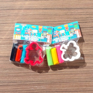 15 25 35 Kits Massinha + Cortador Personalizado