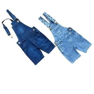 Jardineira de Shorts Infantil Roupas Para Meninos Festas