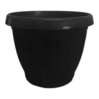 Vaso Plástico Grego Redondo De Flores Plantas 9 Litros