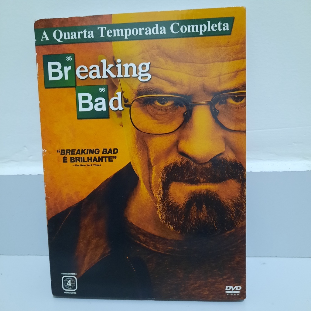 DVD Breaking Bad - 4º Temporada Completa | Shopee Brasil