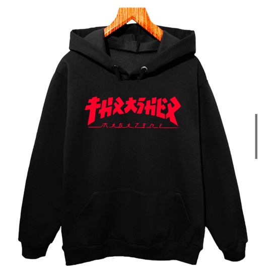 Moletom Blusa De Frio Thrasher Godizilla Streetwear