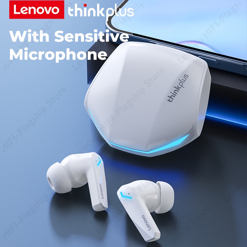 Fone De Ouvido Sem Fio Original Lenovo LP40 GM2 Pro TWS Bluetooth 5.3 Fones Para Jogos Esportivos De Baixa Latência Com Microfone Novo