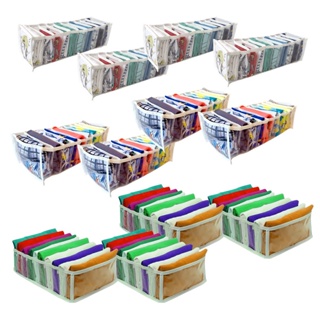 KIT 12 Colmeias Essencial Baby Organizadores de gavetas - 4P + 4M + 4G