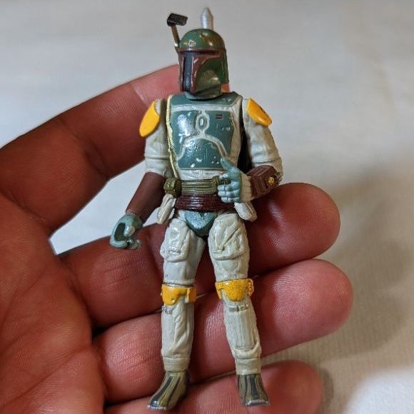 Figura de 2005 HASBRO LFL STAR WARS BOBA FETT bounty hunter