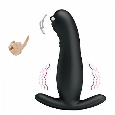 Massageador De Próstata 7 Vibrações E Movimento Vai E Vem