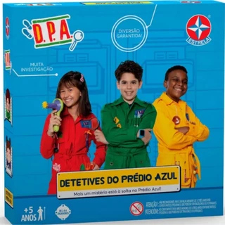 Jogo Detetive Junior Dpa Detetives Do Prédio Azul - Estrela