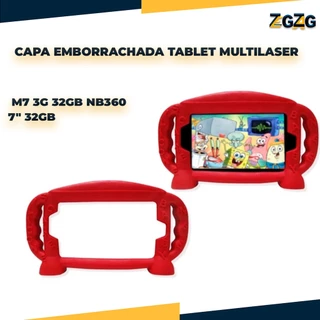 Capa Emborrachada Para Tablet Multilaser M7 3G 32gb NB360 7"