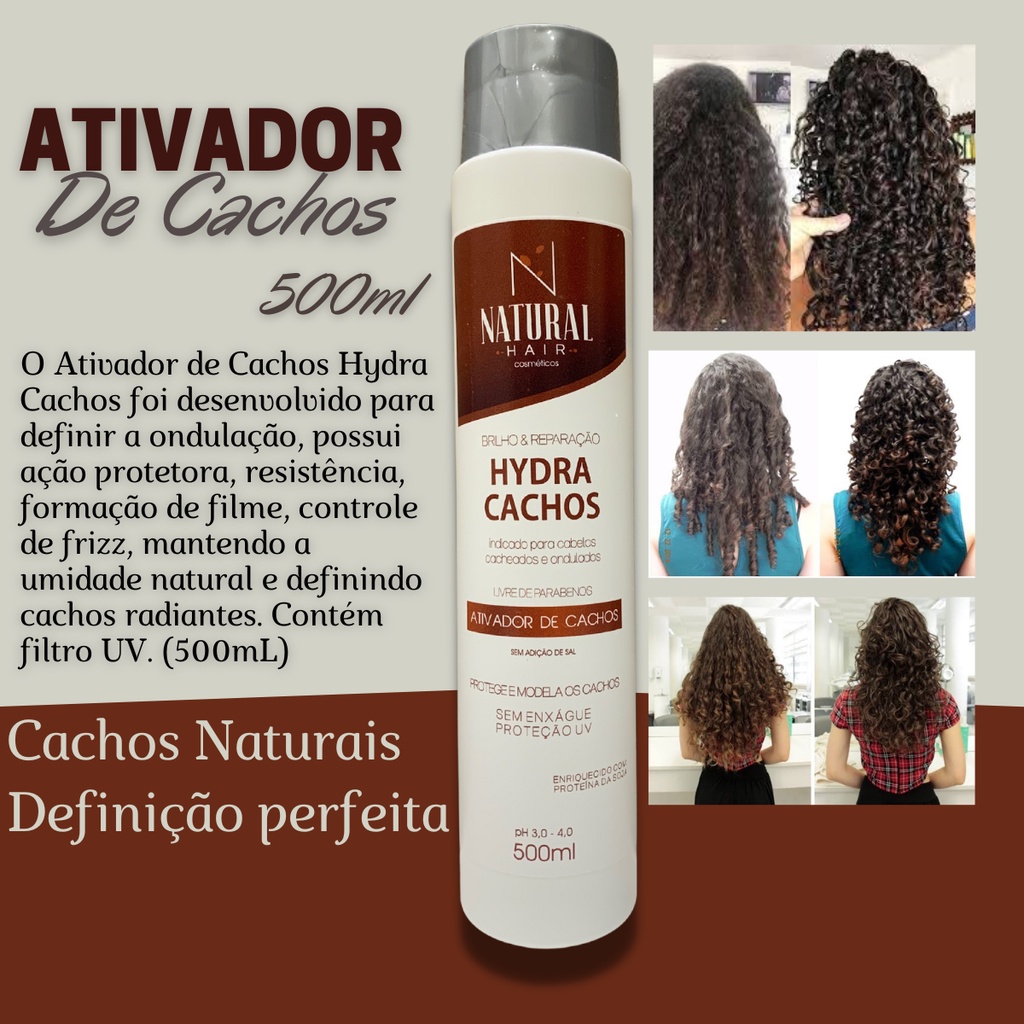 Ativador De Cachos Profissional Modelador De Cachos Hydra Cachos G