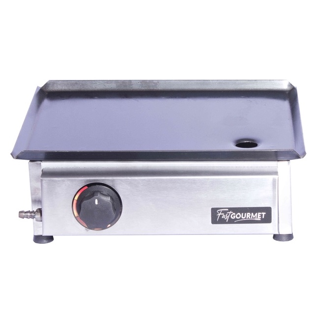 Chapa de Lanche Sanduicheira Hot Dog Pequena Apartamento Inox