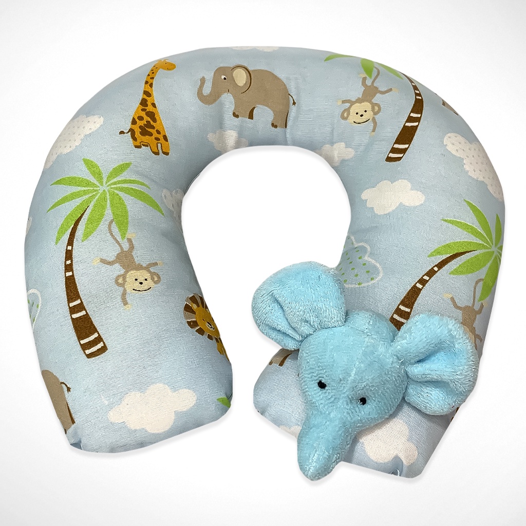 Almofada infantil para pescoço em viagem em geral 23 cm x 23 cm ...