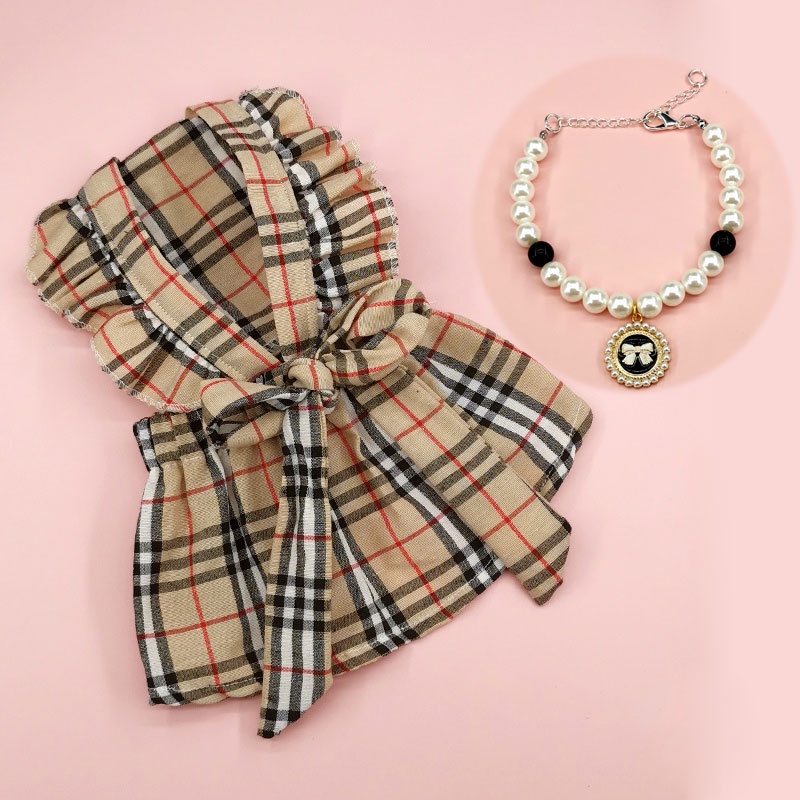 Roupa Para Cachorro Gato E Cães De Estimação Vestido Saia Para Gato Animais