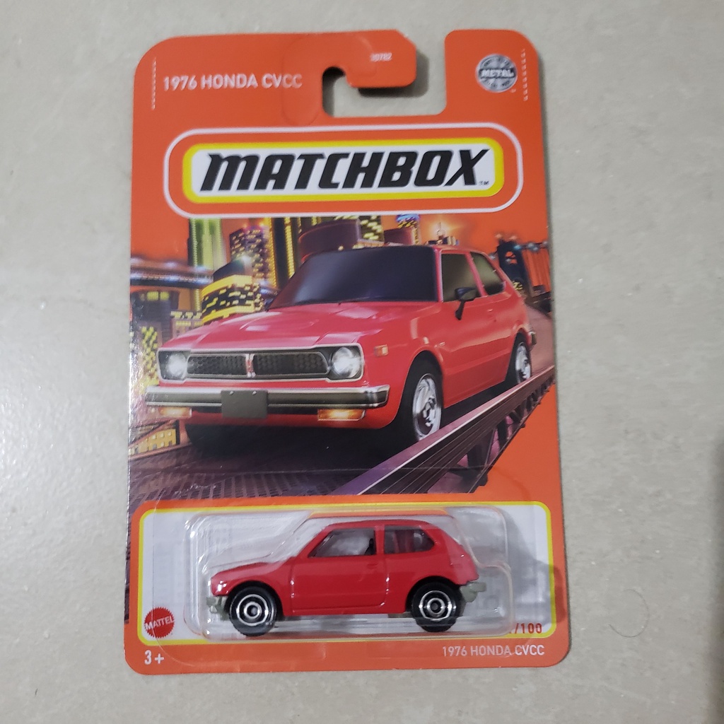 Matchbox 1976 Honda CVCC (2022) | Shopee Brasil