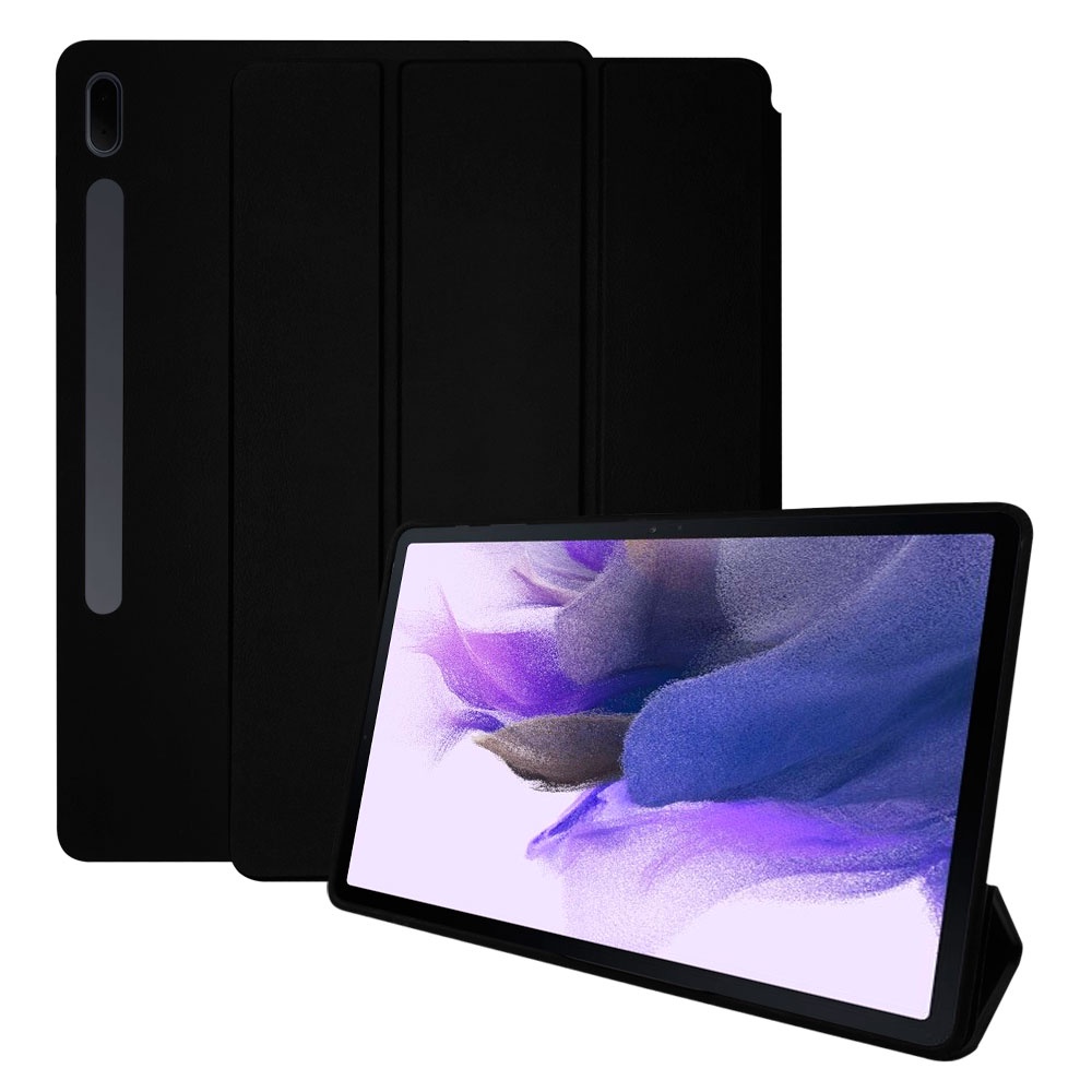 KYJX Coque Pour Samsung Galaxy Tab S7 FE 12,4 Pouces SM-T730/SM-T733, Double Couche, Fine, Résistante Aux Chocs, Robuste, Coque En Silicone Avec