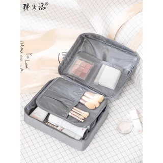 Necessário Bolsa Maquiagem De Cosméticos Impermeável Portátil Multifuncional Para Viagem Organizador