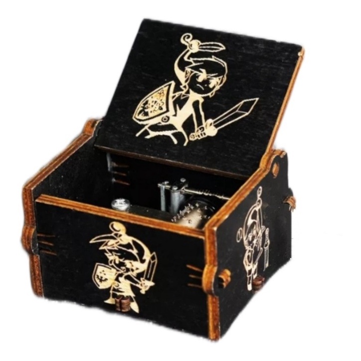Caixa Caixinha De Musica Zelda Game Geek A Corda Exclusivo