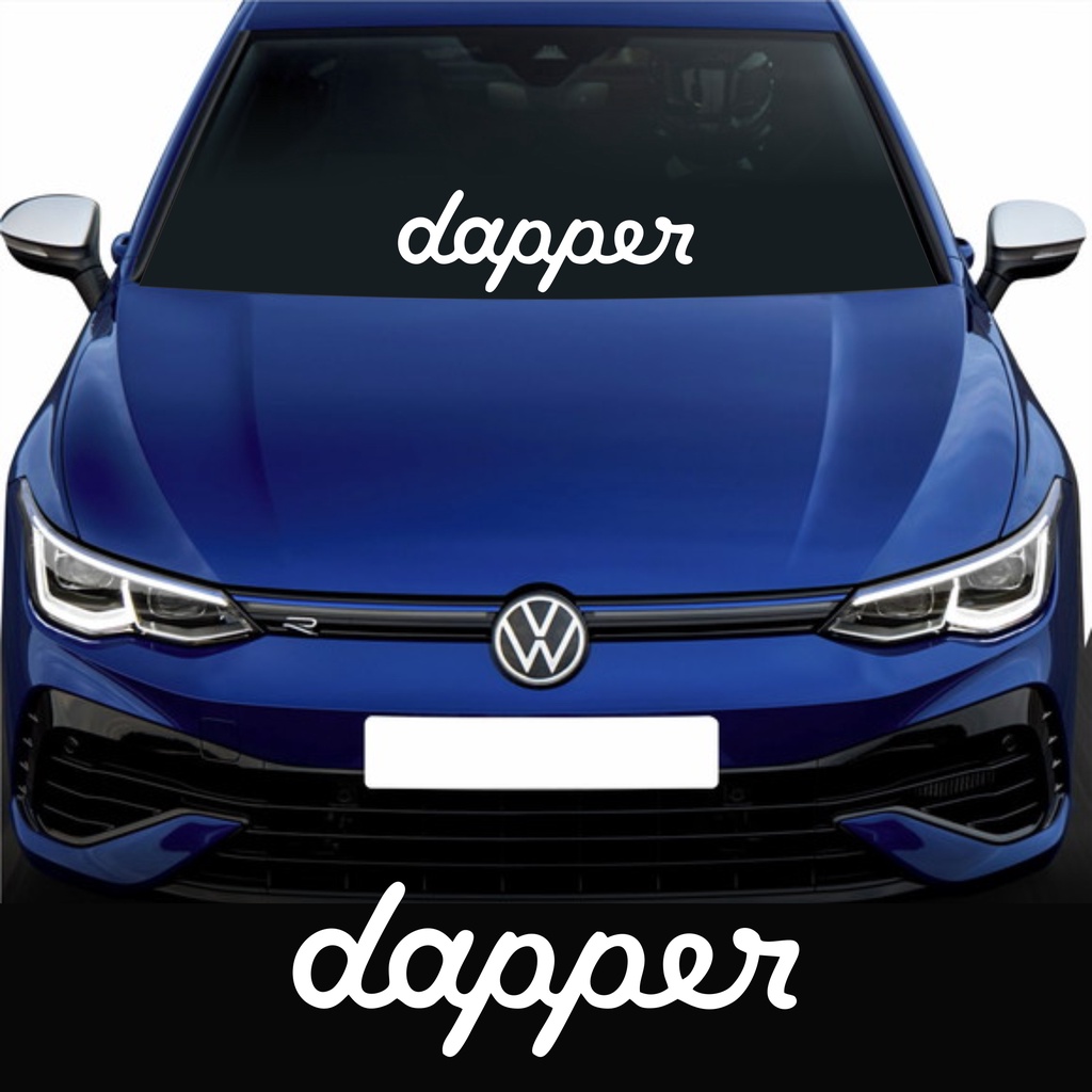 Adesivo Tunning Dapper Para Parabrisa | Shopee Brasil