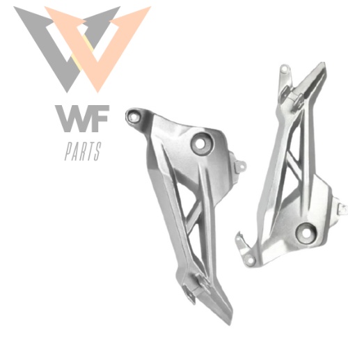 Par Bacalhau Suporte Pedaleira Tras. Cg Titan Fan Start 160