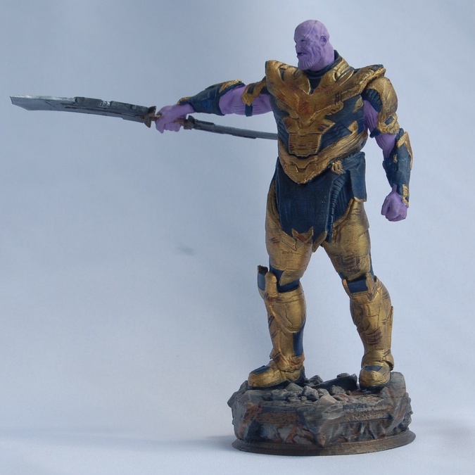 Boneco Thanos, action figure, Vingadores Ultimato (Avengers Endgame) PRONTA ENTREGA- 18 cm