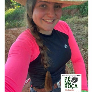 Blusa feminina com proteção solar 50+ Pé na Roça cia country várias cores
