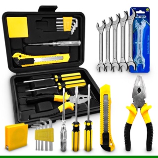 Kit Jogo De Ferramentas Com Maleta 16 Peças Chave Fixa