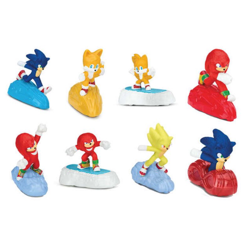 Coleção Sonic kit c/ 6 Bonecos Action Figure Pronta Entrega - WIN  Colecionáveis