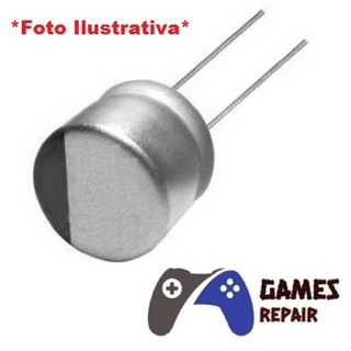 Kit c/ 10 Unidades Capacitores 820uf 2.5v Erro 0033 Xbox 360