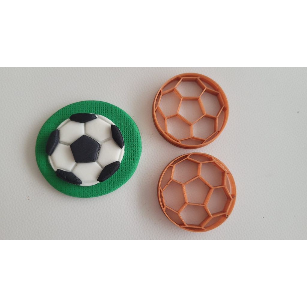 Cortador Bola copa de futebol ( pasta americana, biscuit) Shopee Brasil