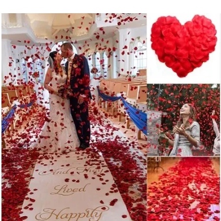 2000 Pétalas de Rosas Artificiais Decoração Casamentos Festas