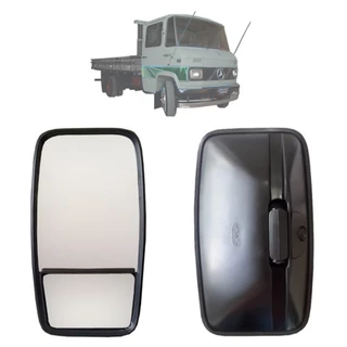 Espelho Retrovisor Bipartido Grande Para Caminhão Mb 608